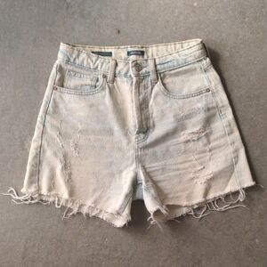Wild Fable Frayed Light Denim Shorts